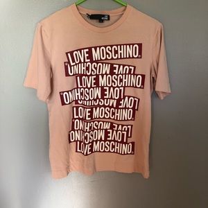 Moschino graphic tee